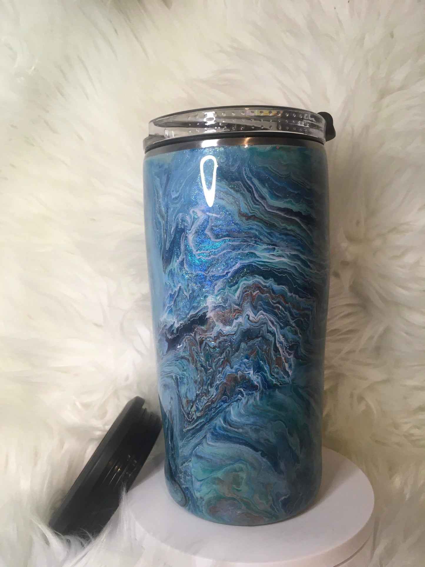 3. 14 oz. 4-in-One Tumbler (Blue Lemon Goose)